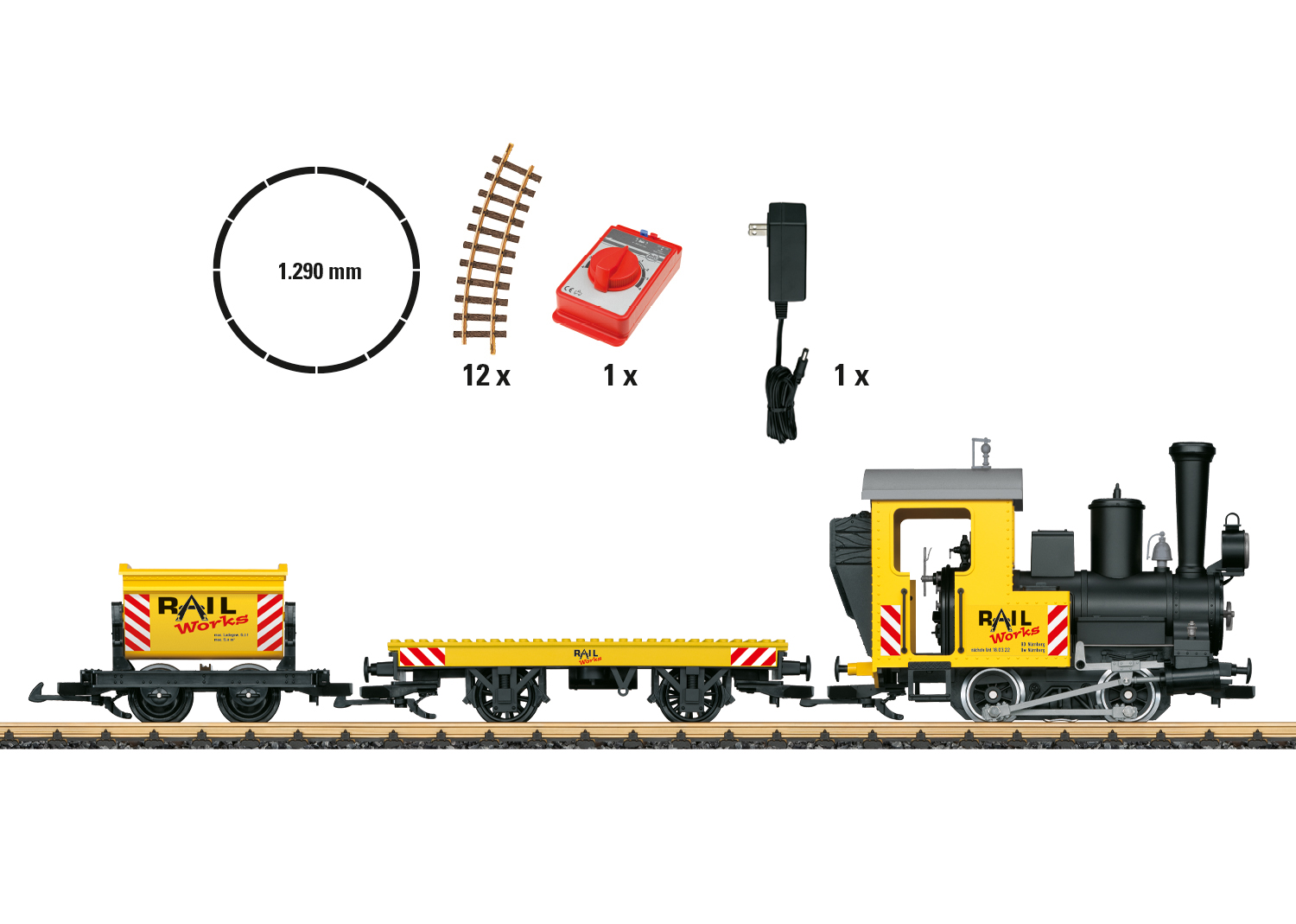 Construction Site Starter Set 120 Volts Exclusively for the USA