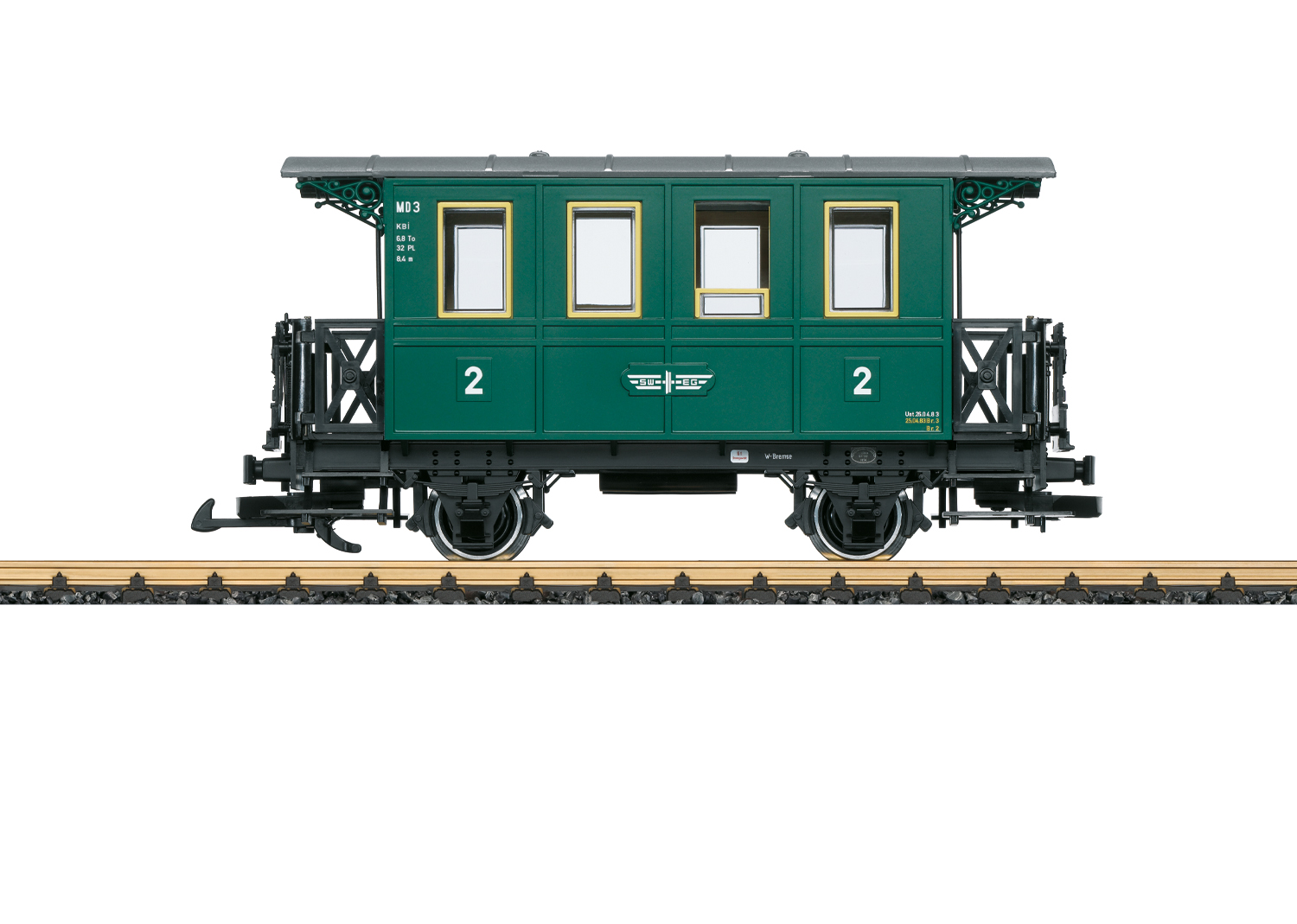 Jagsttal Railroad Type MD 3 Passenger Car | LGB Websites