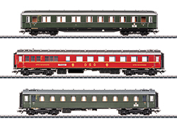 Express Train Passenger Car Set 2 for the “D 74”