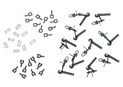 Ombouwset schroefkoppelingen