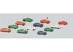 Bouwpakket set 12 personenauto's