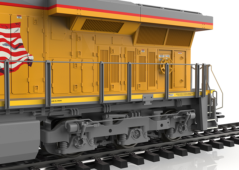 LOCOMOTIVE DIESEL GE ES44AC, UP, Ep VI, digital son - MARKLIN 38441