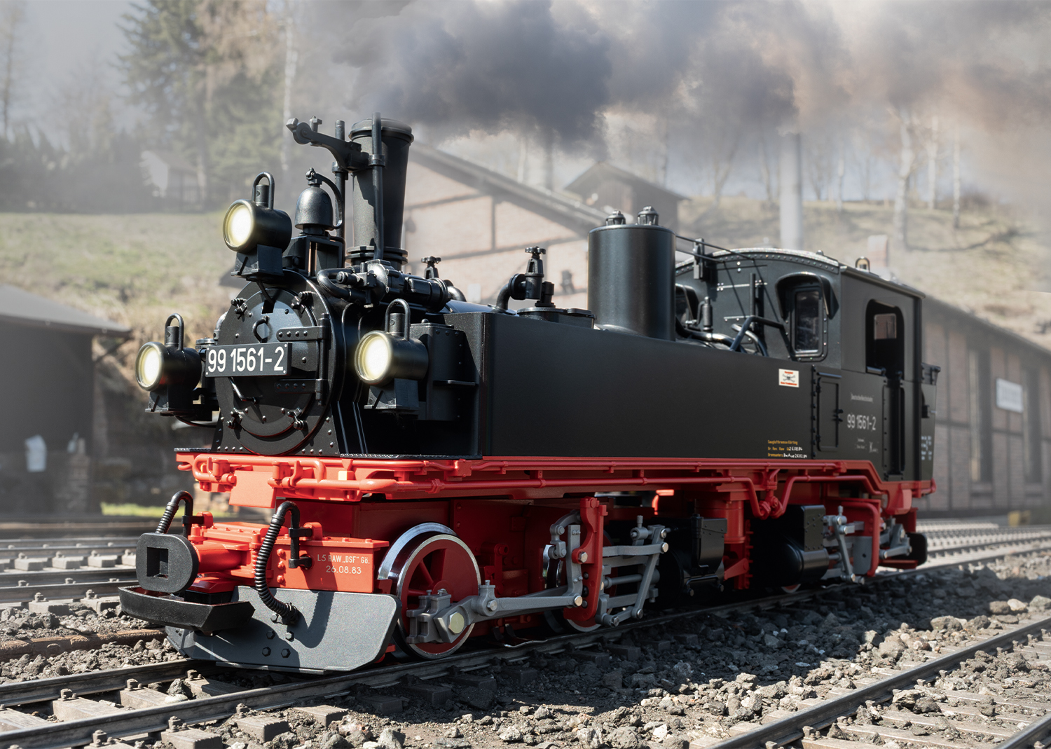 DR Steam Locomotive, No. 99 1561-2 | LGB Websites