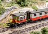 Set koppelwagens 'Spoetnik' van de Swiss Express.