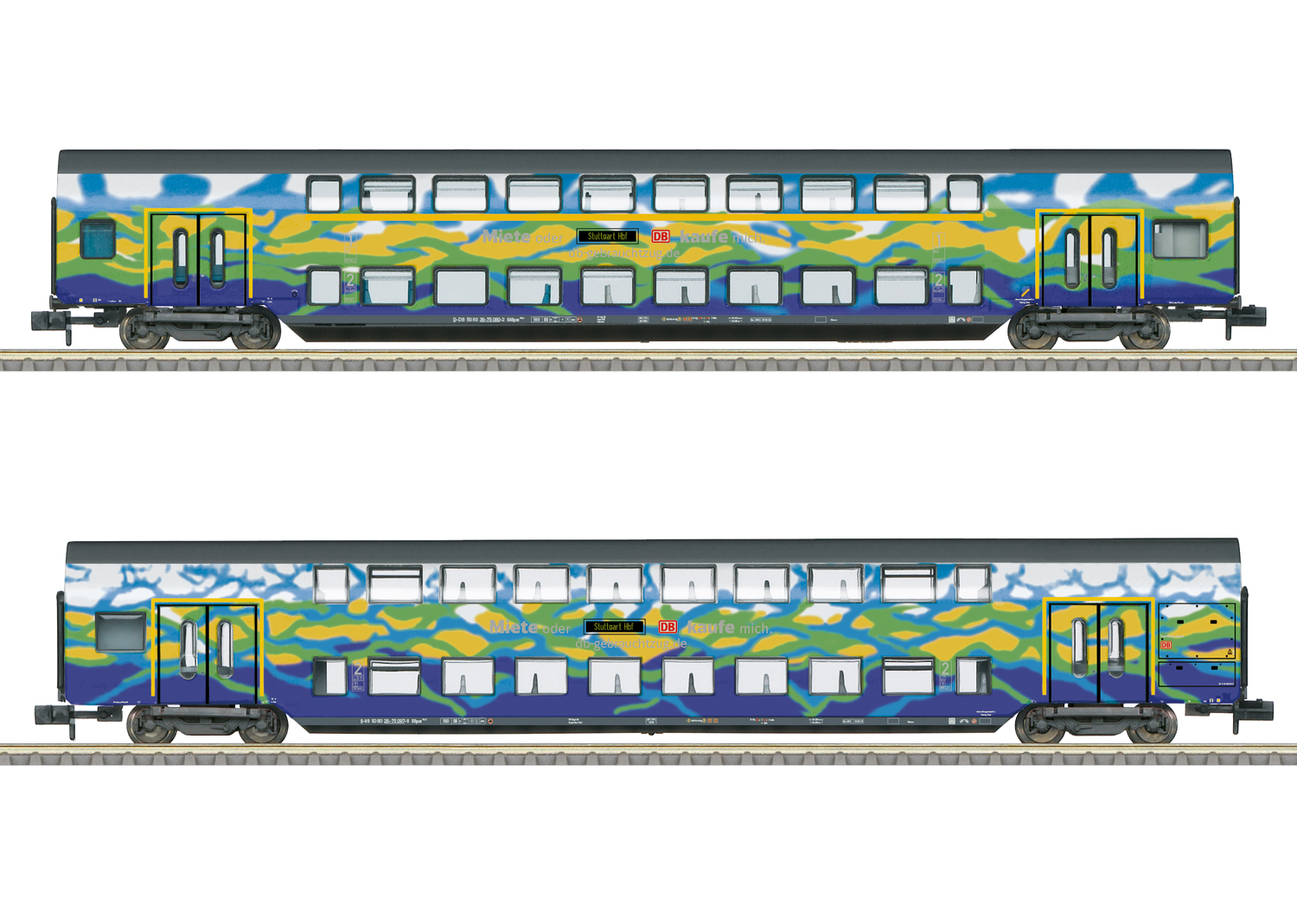 Tourism Train” Bi-Level Car Set 1 | Trix Websites