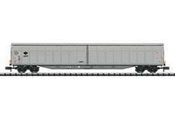 TRIX MINITRIX N 15277-17 Wagon Plat Porte-containers - État Neuf Sous Blister