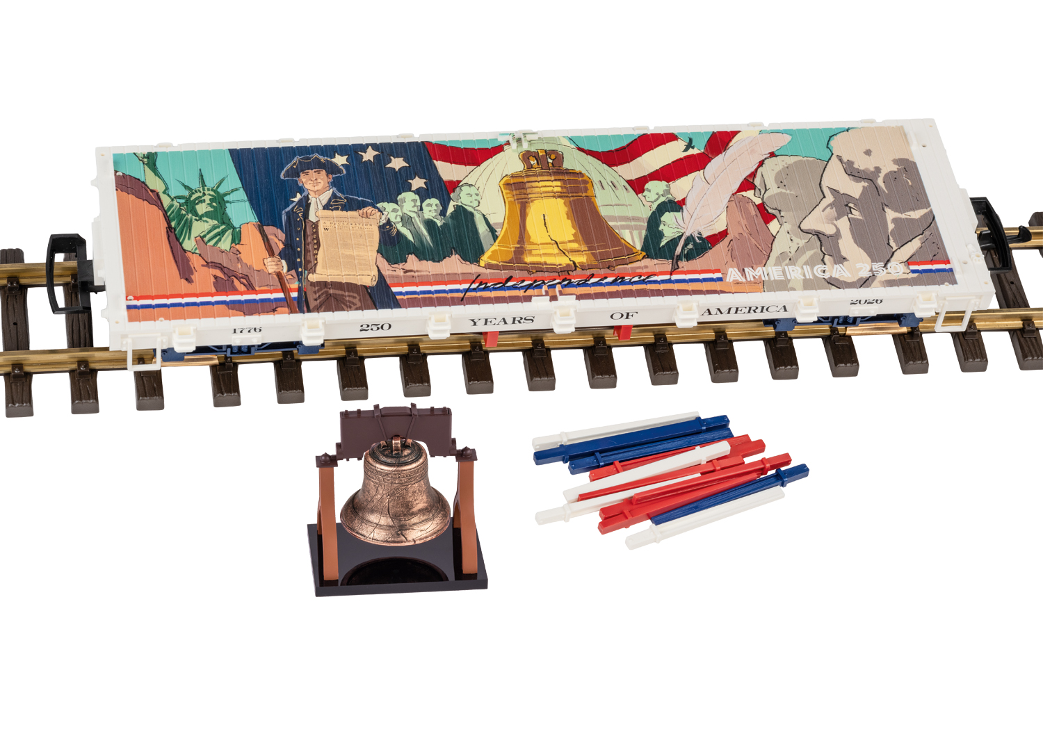 Flat Car 250 Years of America | LGB Websites
