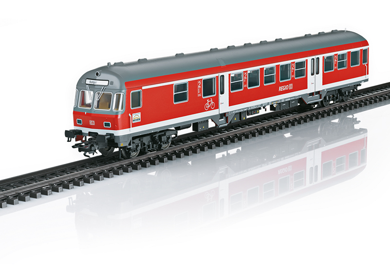 thumbnail image 2 of Märklin 43816 DB AG Commuter Coach - H0 Scale 1st/2nd Class Silverling Train Car 2 of 11