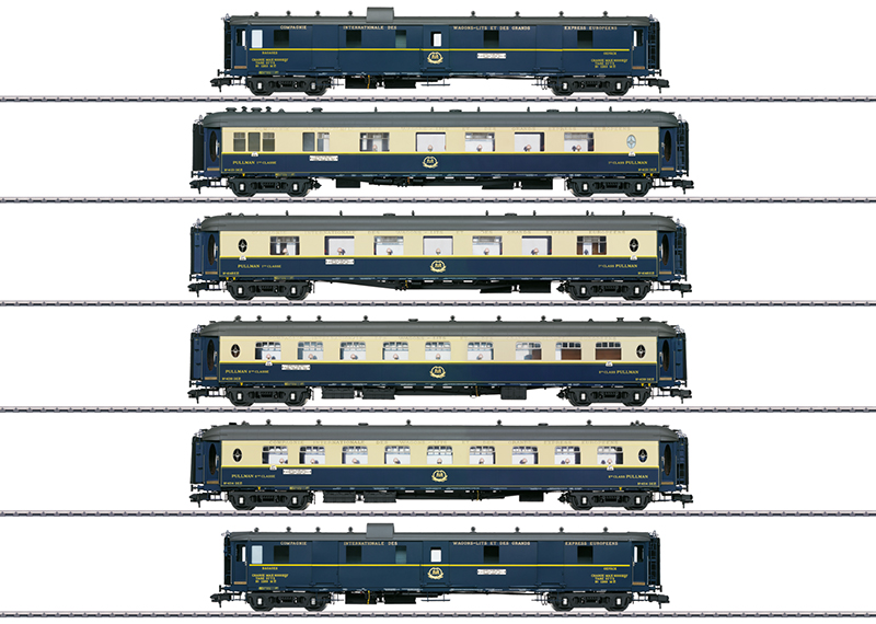 Märklin 44115 – Voiture-lits Night Line – Toit Amovible, Aimants, échelle HO