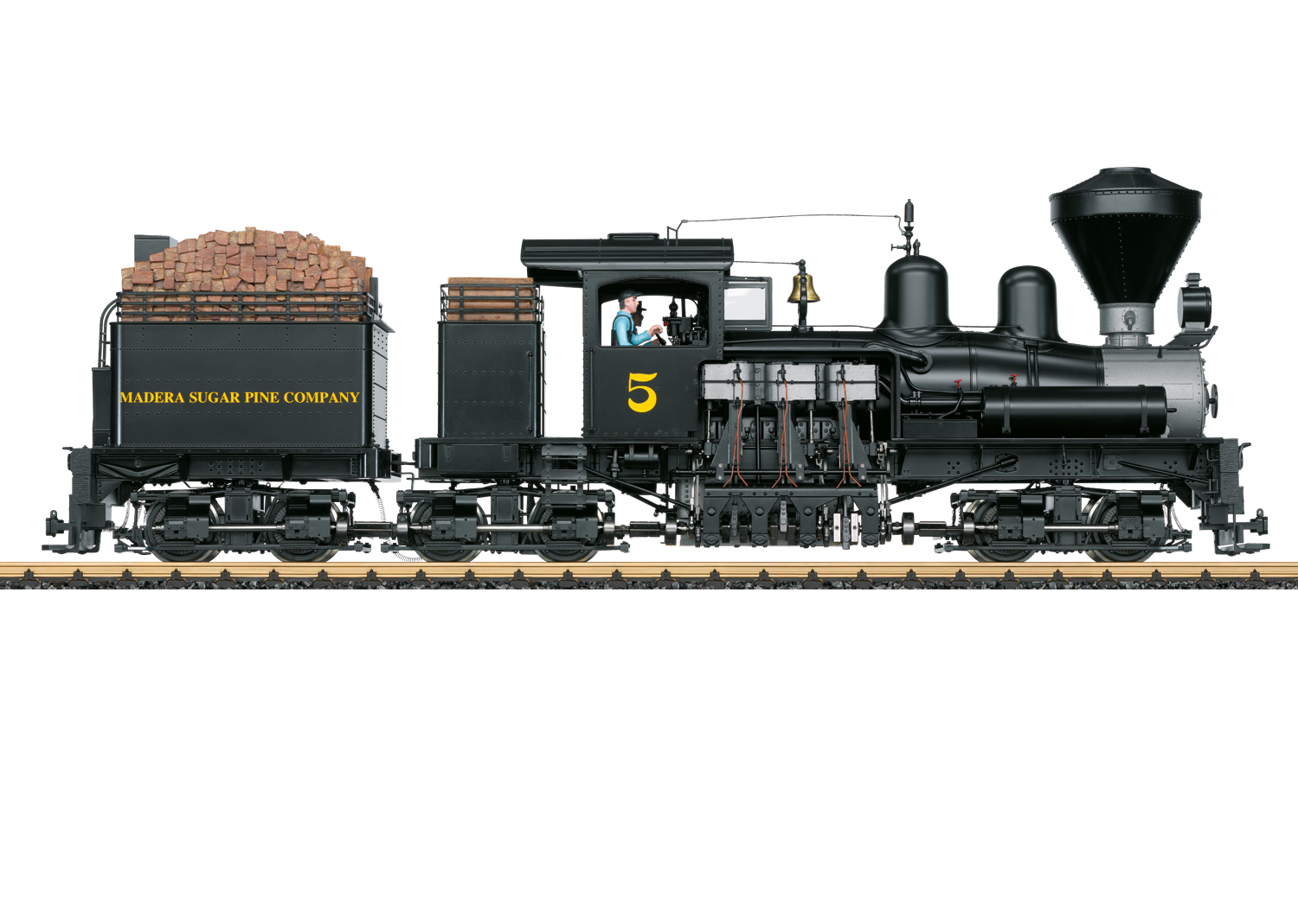 MSP RR Shay Steam Locomotive No. 5 | LGB Websites