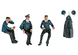 Set figuren 'Spoorwegmedewerkers'