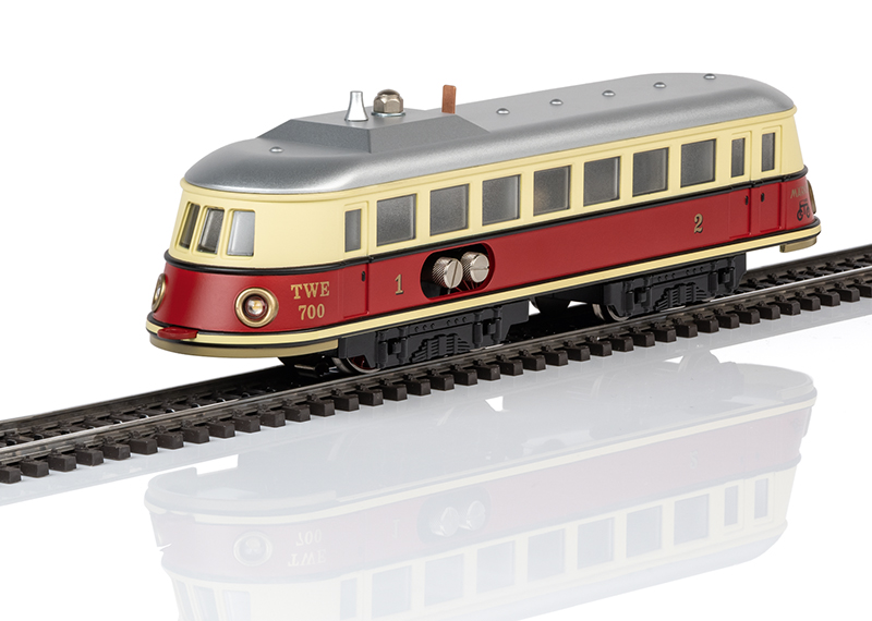 1970年代☆marklin☆基本セット☆機関車　貨車　レール　コントローラー☆ Replica Powered Rail Car TWE 700 | Maerklin US