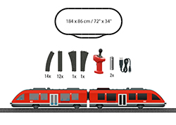 Märklin my world - Startset light rail "Lint"