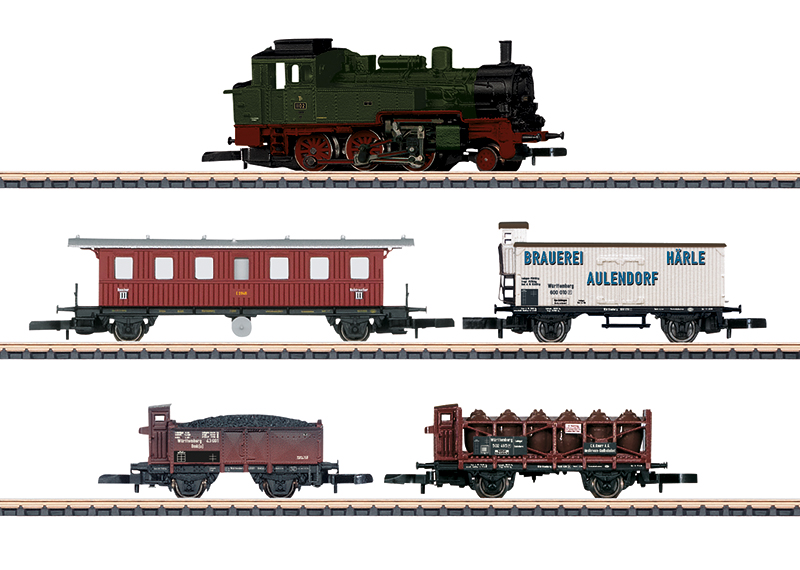 Wagon De Chemin De Fer Märklin Fabriqué En Allemagne ! 15 Pièces