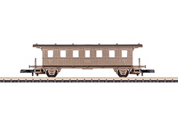 2-Axle Open Platform Car in Real Bronze