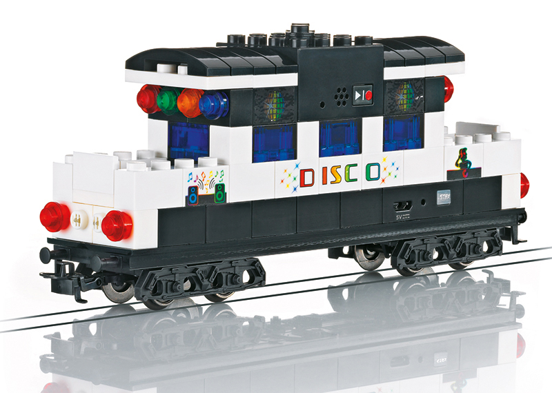 Märklin Start up – Building Block Disco Car | Maerklin US