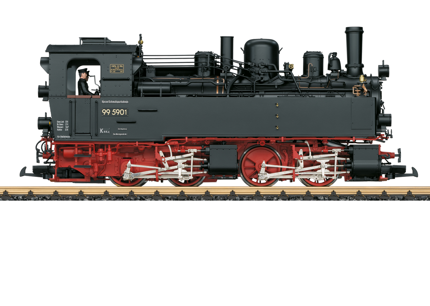 HSB Steam Locomotive, Road Number 99 5901 | LGB Websites