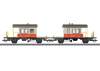 Set koppelwagens 'Spoetnik' van de Swiss Express.