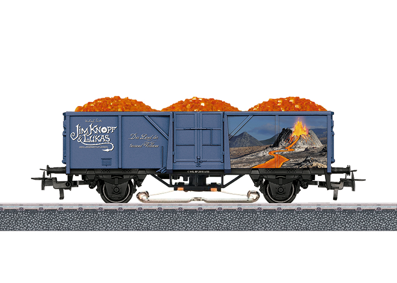 Märklin Start up - Offener Güterwagen "Lavawagen"