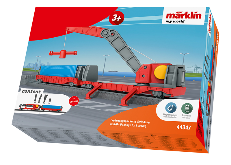 Märklin My World 44142 – Camionnette à Décorer Avec Autocollants - Véhicule Jouet Pour Collection Ou Enfant (à Partir De 3 Ans)
