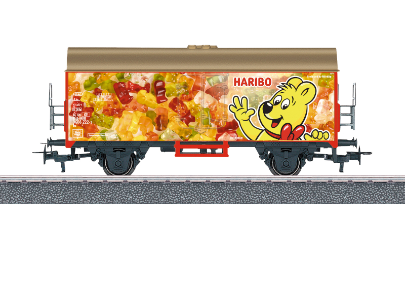 M rklin Start Up HARIBO Refrigerator Car Maerklin US m-rklin-start-up-haribo-refrigerator-car-maerklin-us