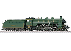 Stoomlocomotief type S 3/6
De 'Hochhaxige' (Hoogbenige)
