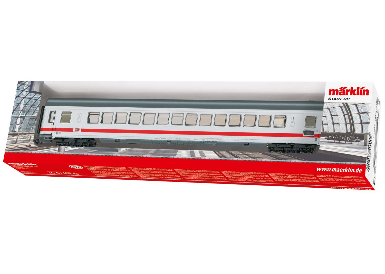 Märklin Start Up 40503 Intercity Stuurwagen 2e Klasse Met Bestuurderscabine DB AG