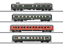 Express Train Passenger Car Set 1 for the “D 74”