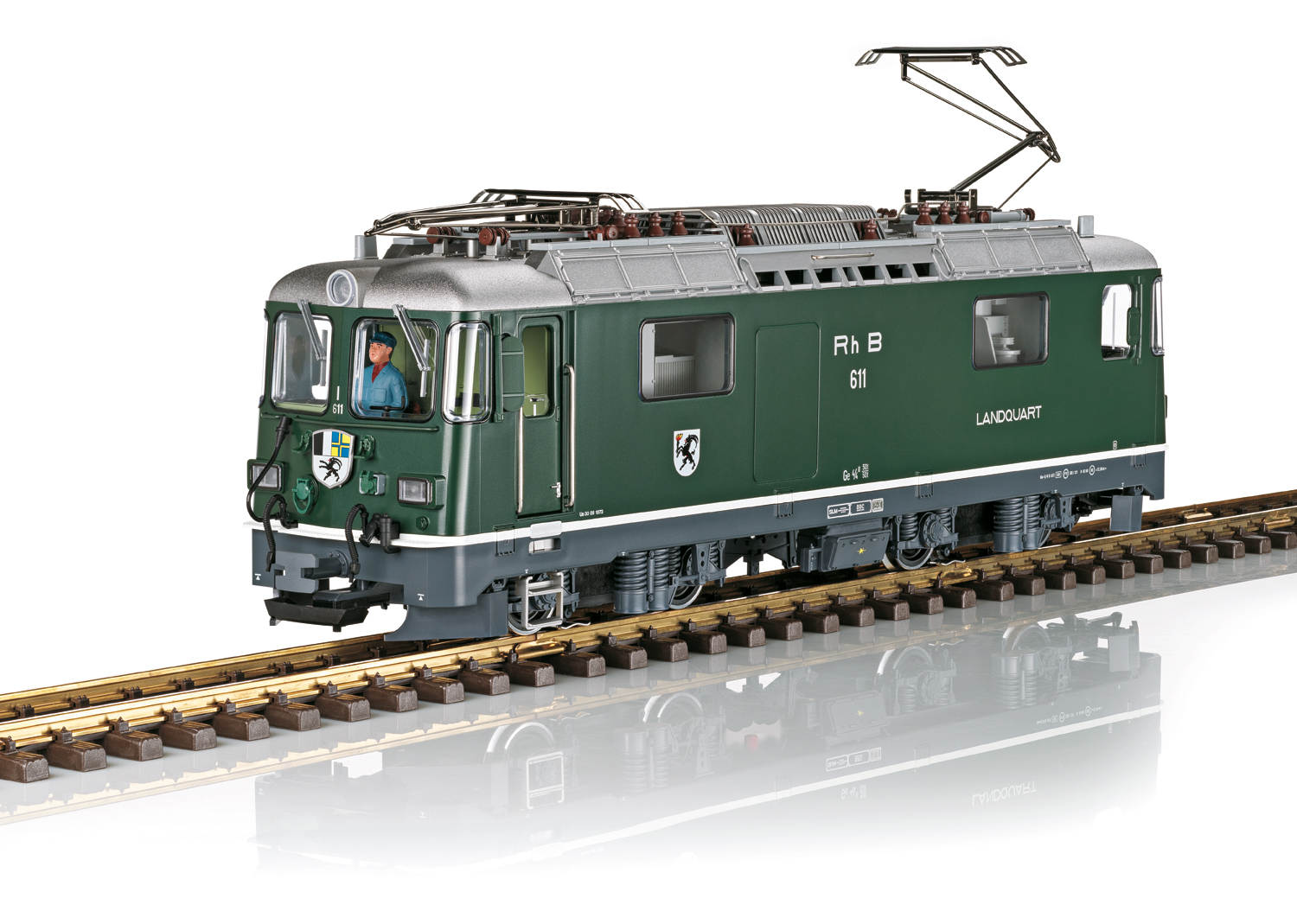 鉄道模型 LGB 28444 RhB Ge 4/4 II Kohle Electric LGB 28444 RhB Ge 4/4 II Kohle Electric