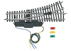 Märklin K-rail Wissel links lengte 168,9 mm