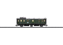 Bavarian 3rd Class Express Train Passenger Car. | Trix Websites