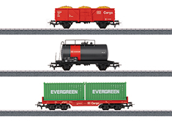 Märklin Start up - Set Goederenwagens Cargo, Periode VI