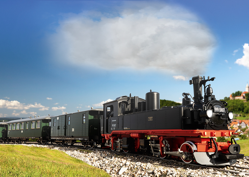 Steam Locomotive, Road Number 99 587 | LGB Websites