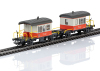 Set koppelwagens 'Spoetnik' van de Swiss Express.