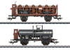 Set goederenwagens voor Stoomlocomotief BR 56.34-35