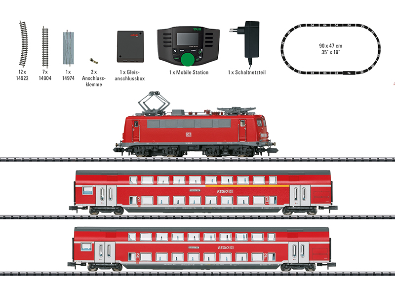 TRIX MINITRIX TEE CAPITOLE 6両 TRIX MINITRIX TEE CAPITOLE 6両