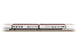 Trix 23281 Set De 2 Voitures Complémentaires 2ème Classe RABe 501 G Cff 4412345046876