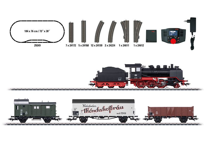 Short Haul Freight Train with a Class 24