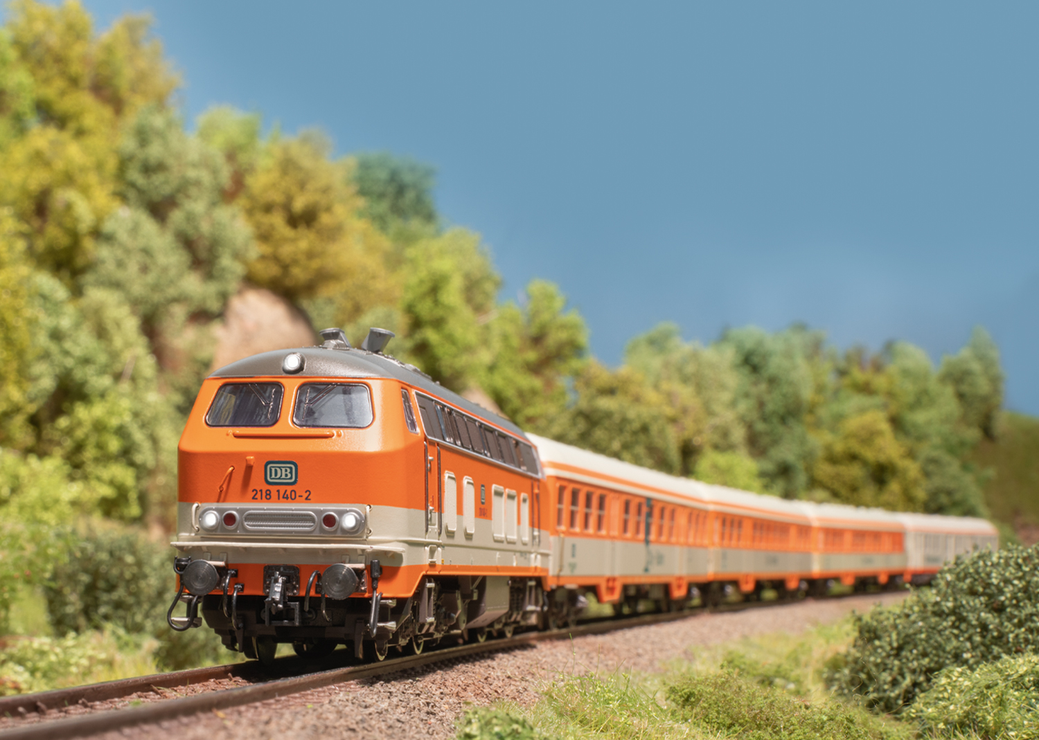 Class 218 Diesel Locomotive | Trix Websites