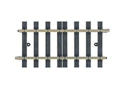Märklin 2 rechte diagonale rails. Lengte per rail 152,2 mm