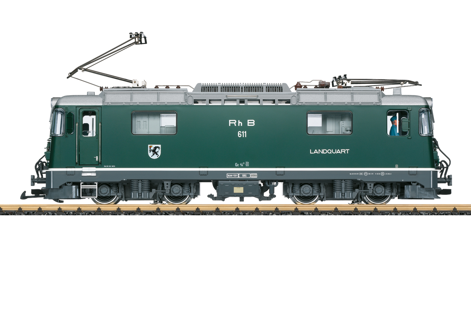 RhB Electric Locomotive Number 611 (Class Ge 4/4 II), Era VI | LGB