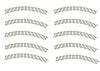 Märklin Curved Track Radius 145 mm / 5-3/4"