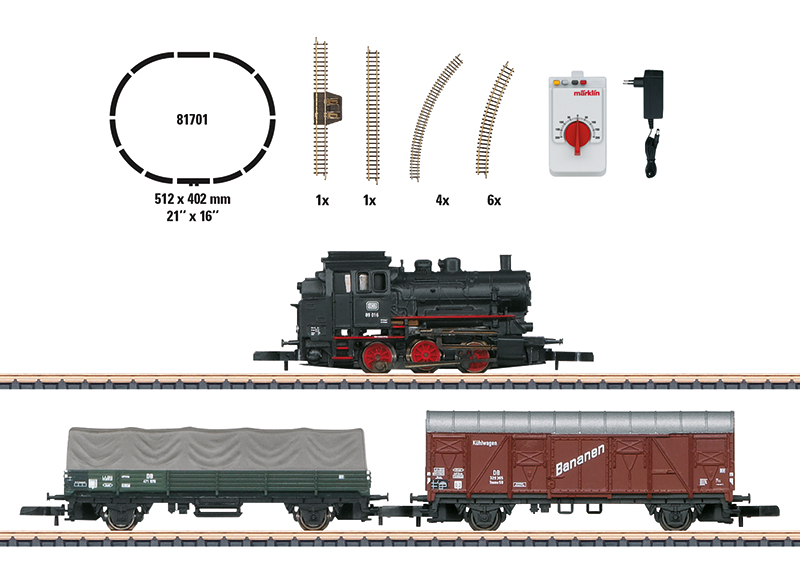 Marklin Zゲージ ミニクラブ 1/220 鉄道セット 81780 美品 Marklin Zゲージ ミニクラブ 1/220 鉄道セット 81780 美品