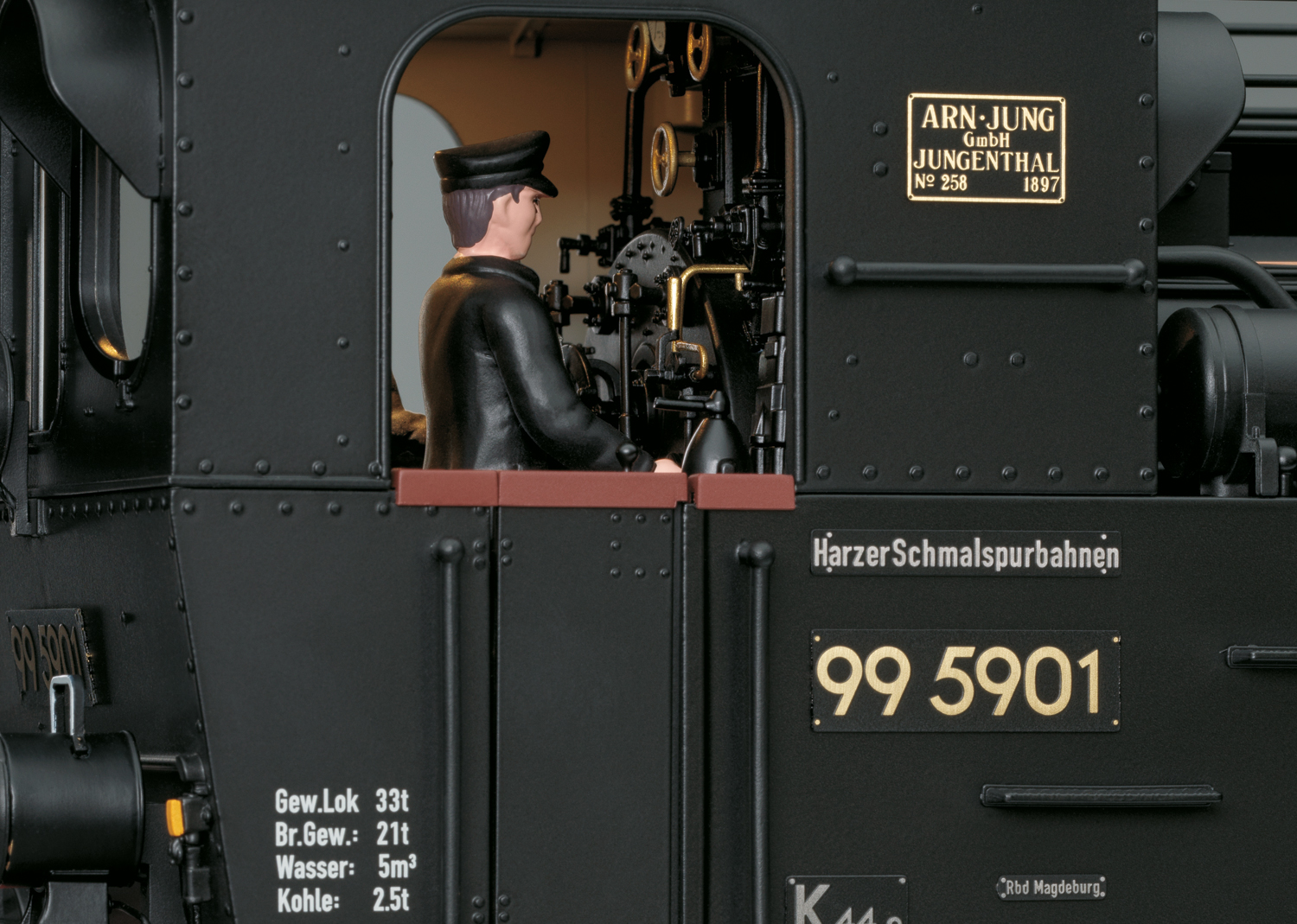 HSB Steam Locomotive, Road Number 99 5901 | LGB Websites