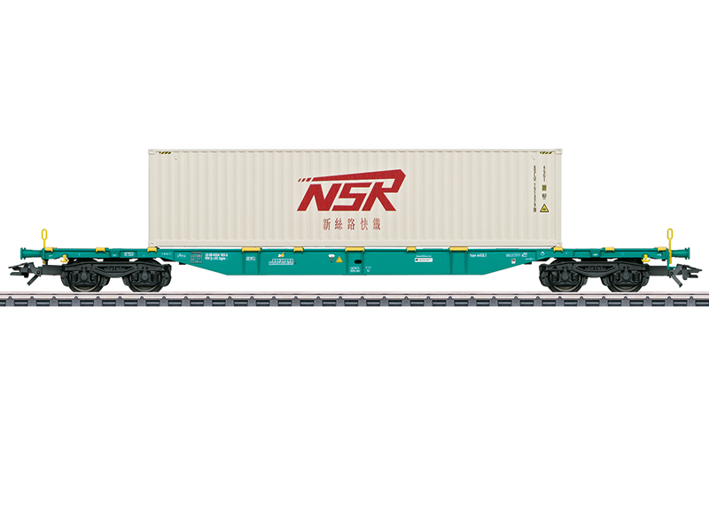 鉄道模型 marklin 47723 Container Transport Car Type Sggrss 80 Double Container Transport Car | Märklin