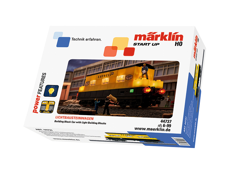 Märklin Start up – Building Block Mail Car | Maerklin US