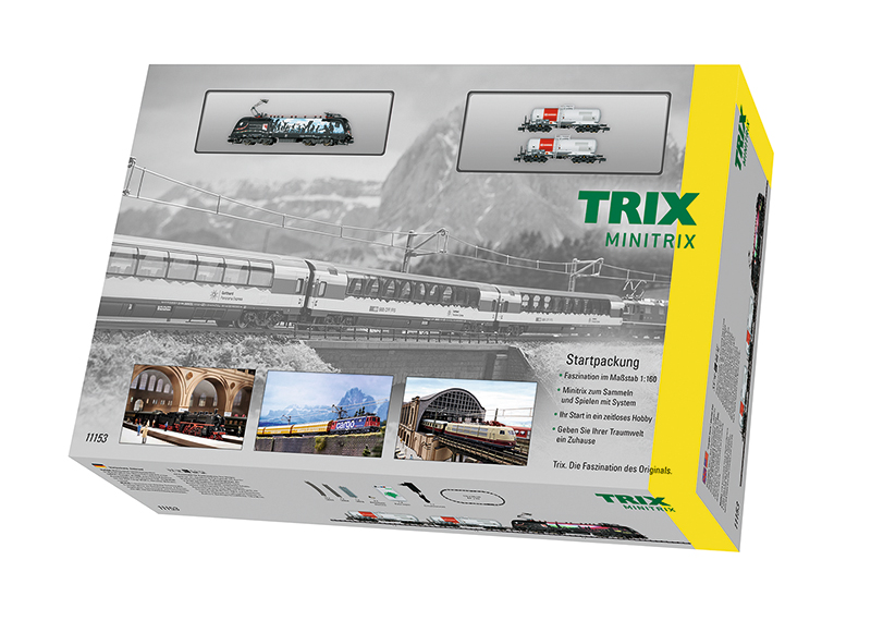鉄道模型 TRIX 22032 BR112 DB TEE DCC/Selectrix Freight Train