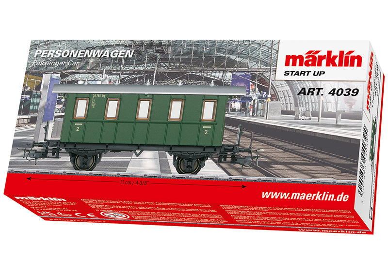 Märklin 43361 / 43371 / 43381 / 43391 客車 Märklin Start up - Passenger Car | Maerklin US
