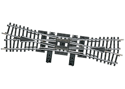 Märklin K-rail Engels wissel lengte 225 mm / radius 902,4 mm