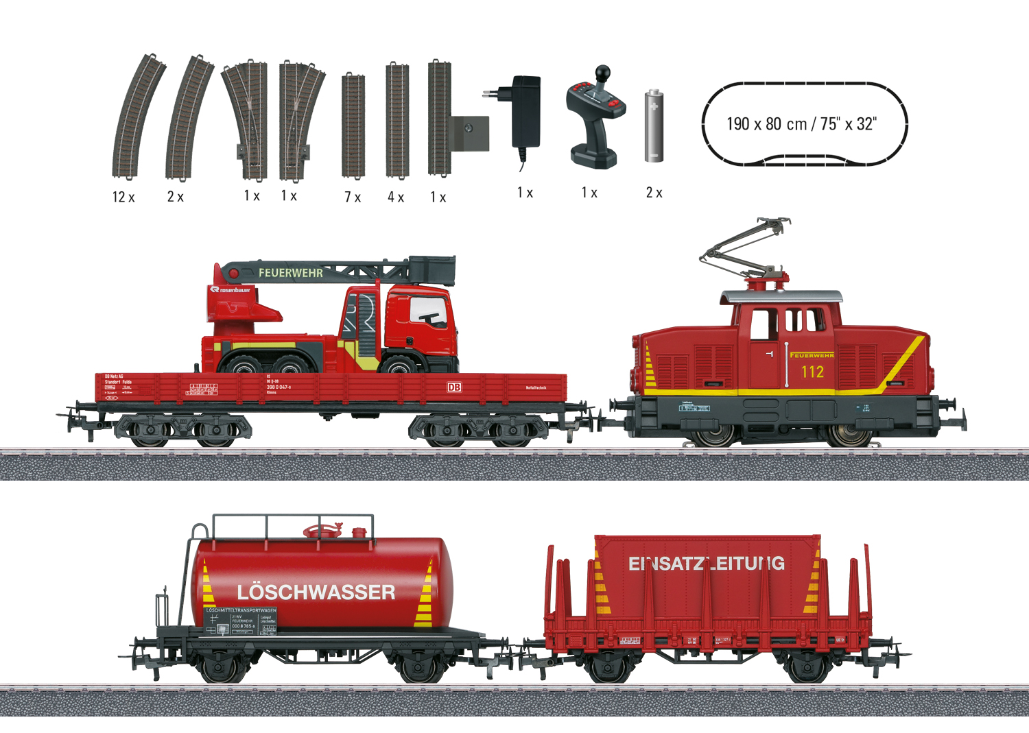 Märklin 20124 - Pack Complémentaire De Voie C Rails Enneigés H0 - Pour Réseau De Train électrique